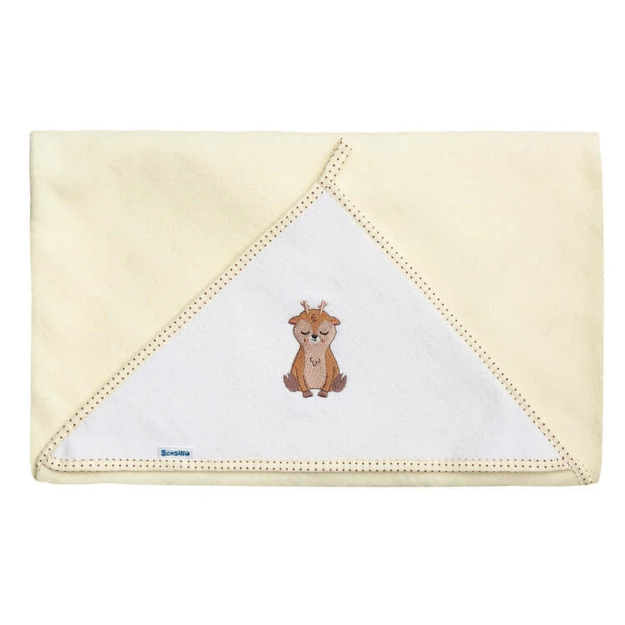 Bathroom Towels 100X100 Beige Deer