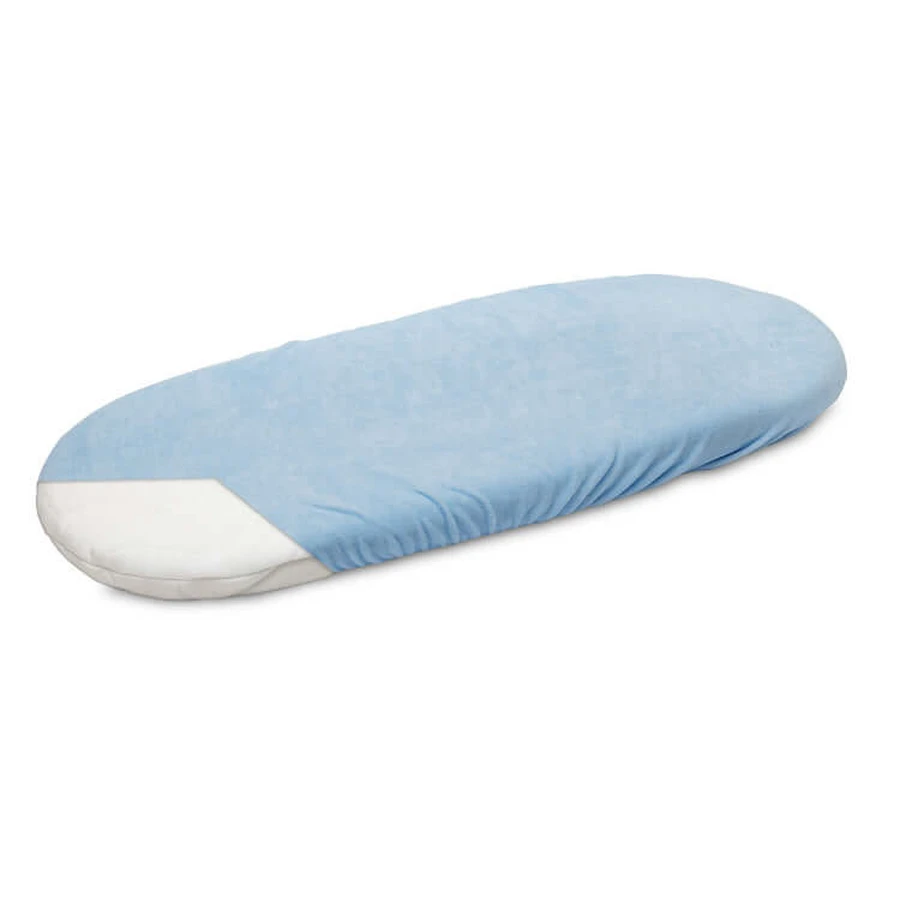 Drap éponge bleu 75X35Cm pour poussette Sensillo