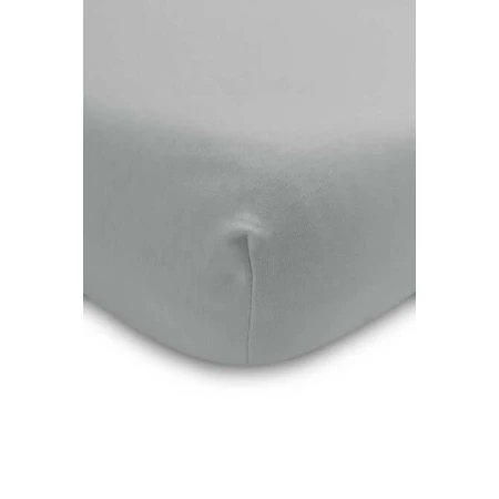 Baumwolllaken mit elastischem Jersey Deluxe Grau 60X120 Sensillo