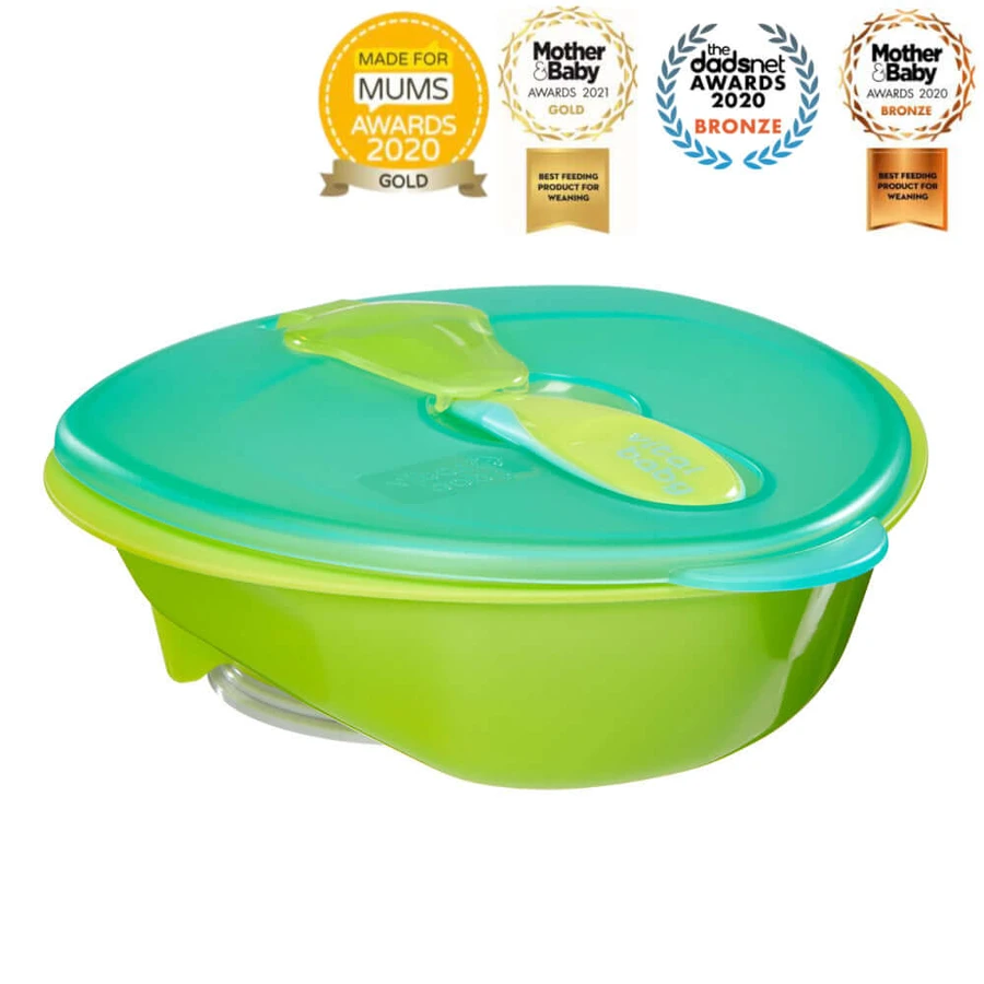Vakuum-Futterschale Green Vital Baby