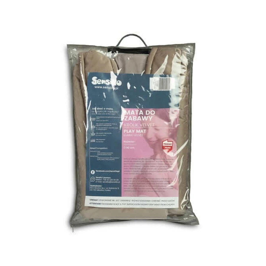 Spielmatte Hase Beige Sensillo