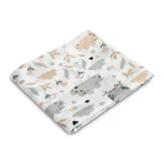 Emmaillotage en mousseline pour hiboux et lapins Sensillo