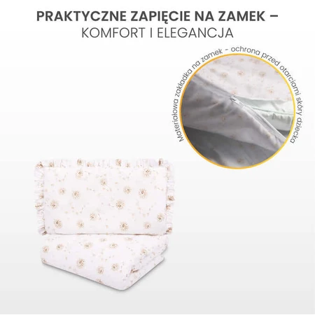 Camera da letto 2 pezzi Dandelions Beige 100X135 Sm Sensillo
