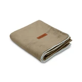 Fluwelen deken - Beige 75X100