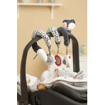 Speelgoedspiraal voor kinderwagen en bed Zwart-Witte Vos Sensillo