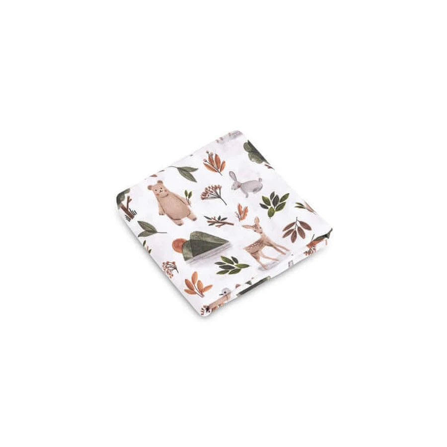 Muślinowy otulacz Forest Animals 120X120 Eg-0155 Sensillo: ceny i cechy