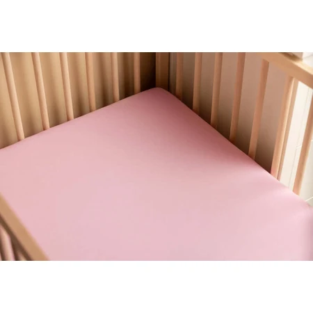 Jersey Luxus Bettlaken Rosa 160X80 Sensillo