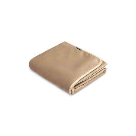 Pluche deken beige 80X100