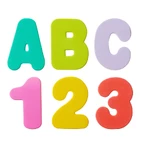 Vital Baby Bath Toys Letters And Numbers