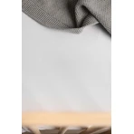 Katoenen laken met elastiek Jersey Deluxe Wit 80x160 Sensillo