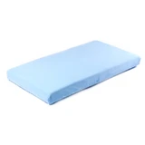 Cotton Sheet With Elastic Jersey Blue 120X60 Sensillo