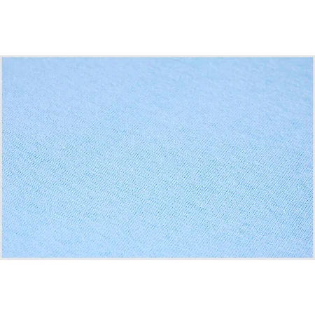 Baumwolllaken mit Gummizug Jersey Blau 120X60 Sensillo
