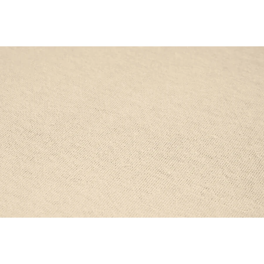 Baumwolle Blatt mit Radiergummi Jersey Cappuccino 60X120 Sensillo