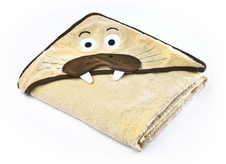 Handdoek Walrus Watervrienden Beige
