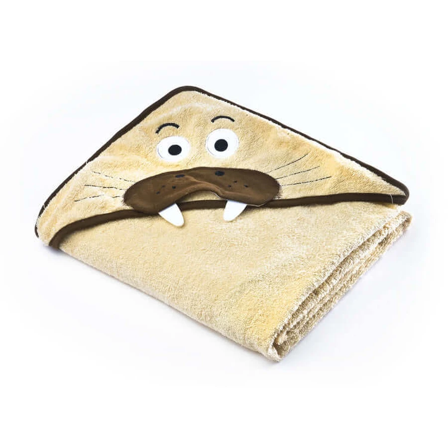 Handdoek Walrus Watervrienden Beige