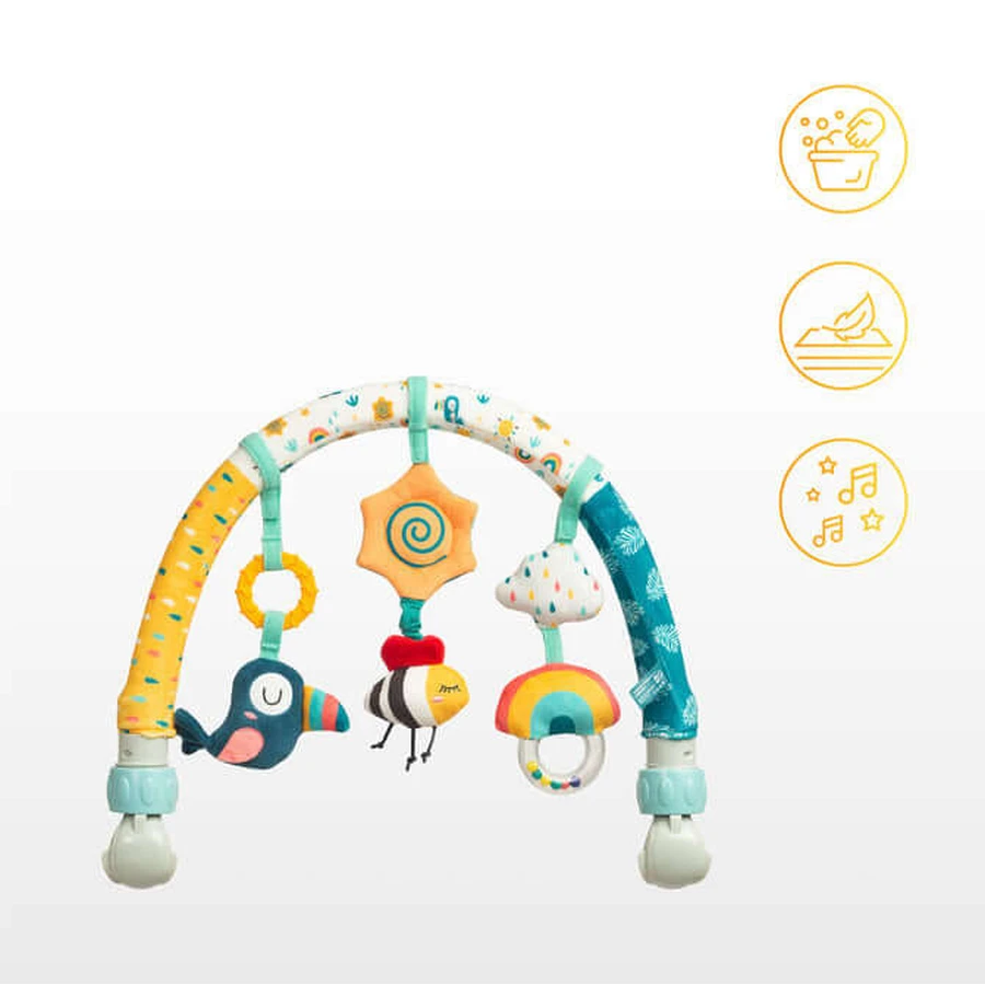 Speelgoedboog voor kinderwagen of bed Jungle Sensillo