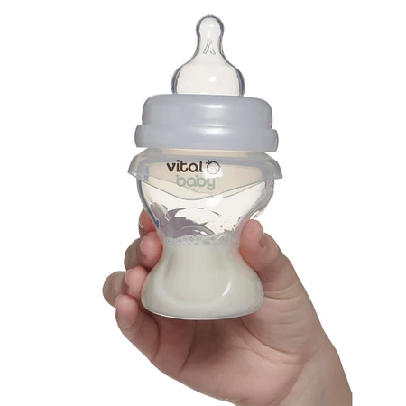 Silikonowy laktator antykolkowy 150 ml. 0+ Vital Baby: ceny i cechy