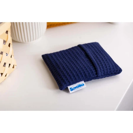 Premium wafelkussen - Navy