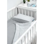 Mousseline Bed of Wandelwagen Set Grijs