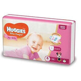 Diapers Ultra Comfort Girl No. 4, 8-14 Kg, 66 pieces, Huggies