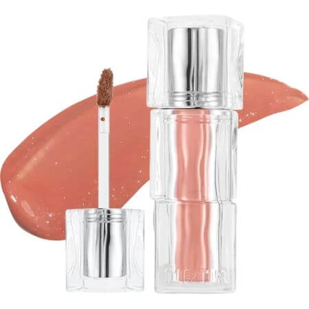 Glossy Liquid Lipstick 09 Zalmstroop Waterism Glow, 4 g, Tirtir