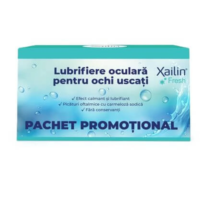 Verpakking Xailin Fresh, 2x30 monodosis, Visufarma