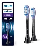 Black refills for electric toothbrush HX9052/88 Premium Gum, 2 pieces, Philips Sonicare