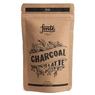 Polvo de carbón activado Charcoal Latte, 300 g, Fonte