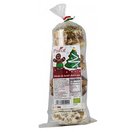 Peperkoek selectie Eco, 180 gr, Pronat