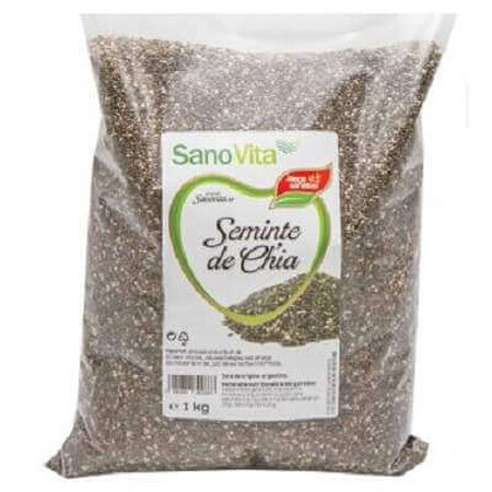 Chia zaden, 1 kg, Sanovita