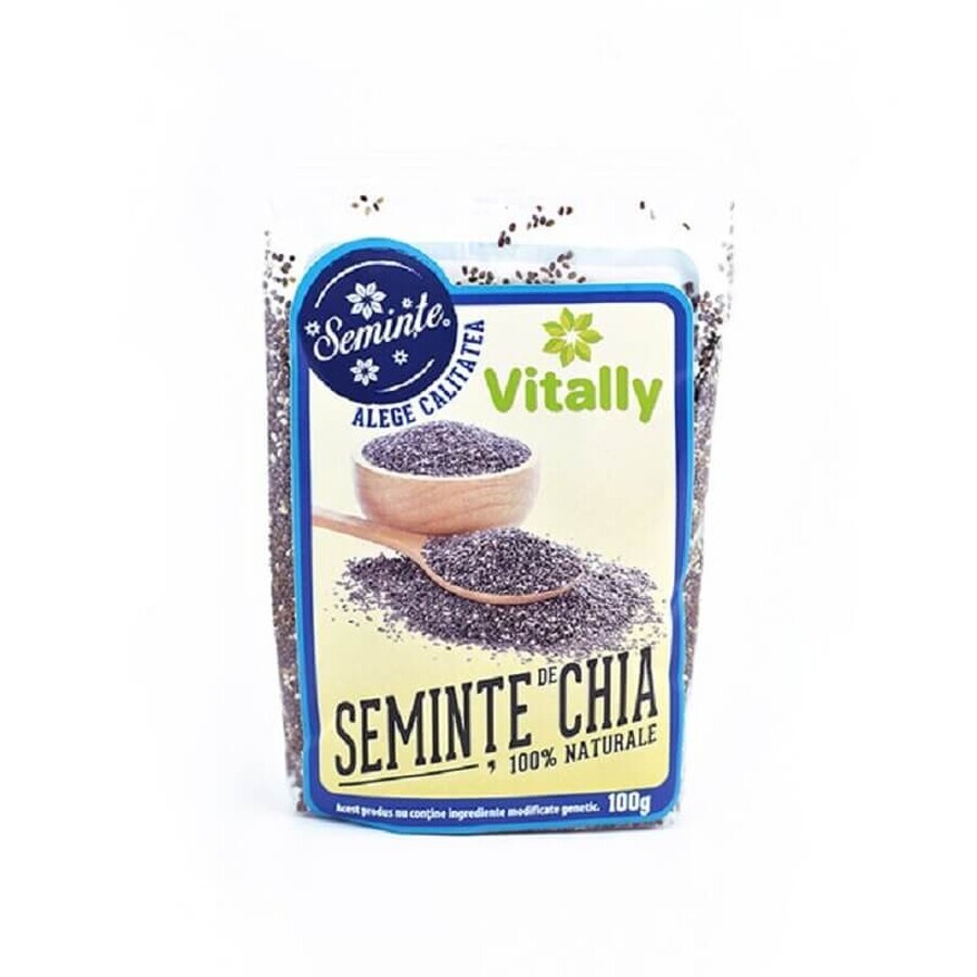 Seminte de chia, 100 gr, Vitally