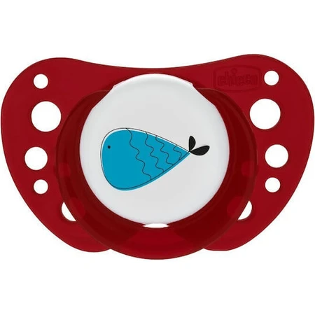 Chicco Physioforma Air Suzete Silicon Bej-Bordeaux Physio Air pentru 16-36 luni 2buc
