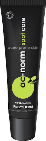 Frezyderm AC-Norm Spot Care Hydraterende en Regulerende Gezichtsgel tegen puistjes en acne met Peptiden 15ml