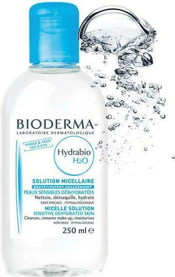Bioderma Hydrabio H2O Micellair Make-up Verwijderend Water voor Gezicht & Ogen voor de Acnegevoelige Huid 250ml