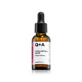 Hydrating facial serum with hyaluronic acid, 30 ml, Q+A