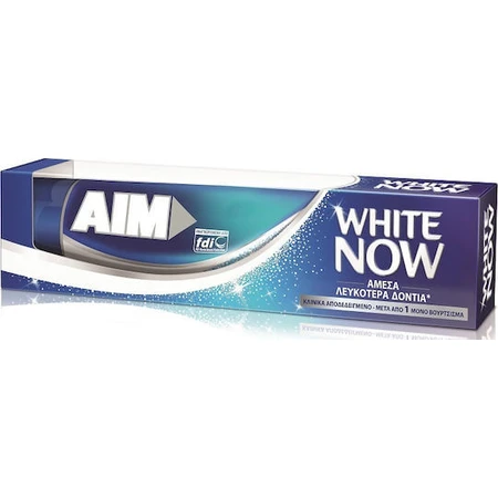 AIM White Now Pasta dentífrica blanqueadora 75ml