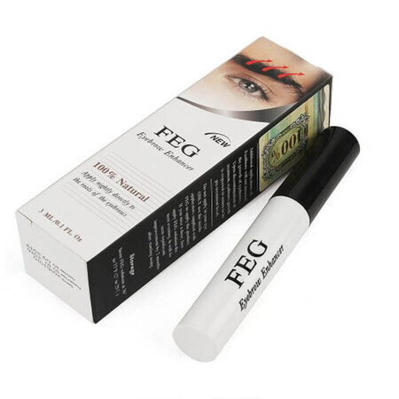 Sérum pour la croissance et l'épaississement des sourcils, 3 ml, FEG