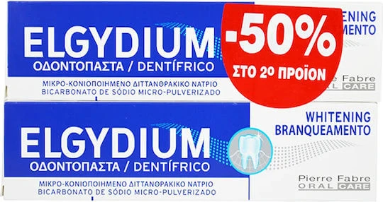 Elgydium Whitening tandpasta 2x75ml