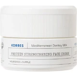 Korres Mediterrane Schuimmelk Proteïne 48 Uur Hydraterende Gezichtscrème met Aloë Vera en Schuimmelk 40ml