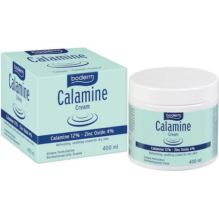 Boderm Calamine Hydraterende Lichaamscrème voor Droge Huid 400ml