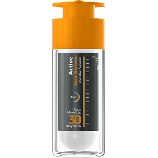 Frezyderm Actief Zonnebrandcrème Innovatieve Foundation Waterbestendig Gezicht Zonnecrème SPF30 30ml