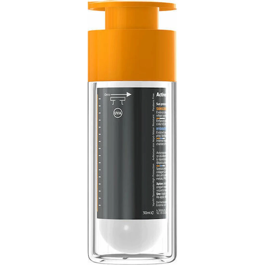 Frezyderm Active Sun Screen Fondotinta innovativo Crema solare viso resistente all'acqua SPF30 30ml