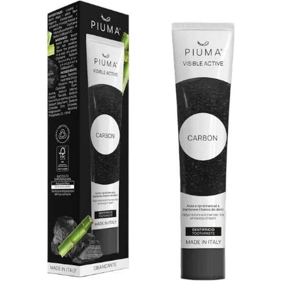 Piuma Carbon Zahnpasta 75ml