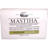 Mastihashop Green Soap with Olive Oil and Chios Putty Green Soap 100gr