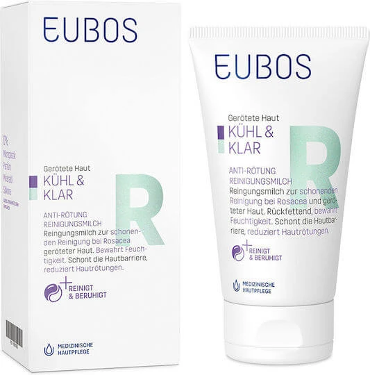 Eubos Cool & Calm roodheid verlichtende gezichtsemulsie voor de acnegevoelige huid 150ml
