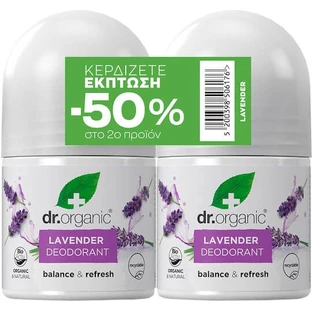Dr.Organic Lavendel Roll-On Deodorant 2x50ml