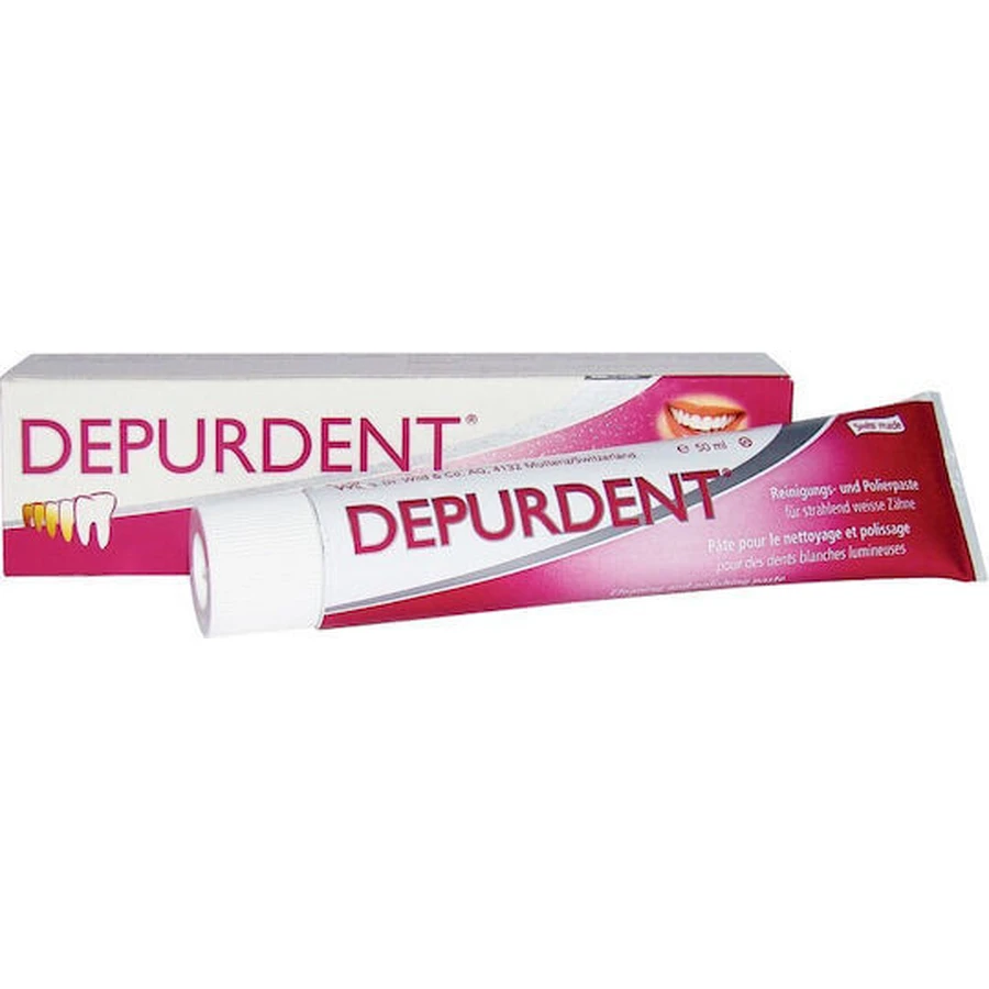 Emoform Depurdent Fluoridfreie Zahnpasta gegen Plaque 50ml