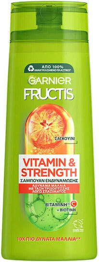Garnier Fructis Vitamine & Kracht Shampoo voor breekbaar haar 400ml