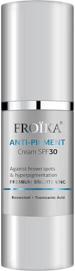 Froika Anti-Pigment Gezicht Dagcrème met SPF30 tegen pigmentvlekken met Vitamine C & Peptiden 30ml