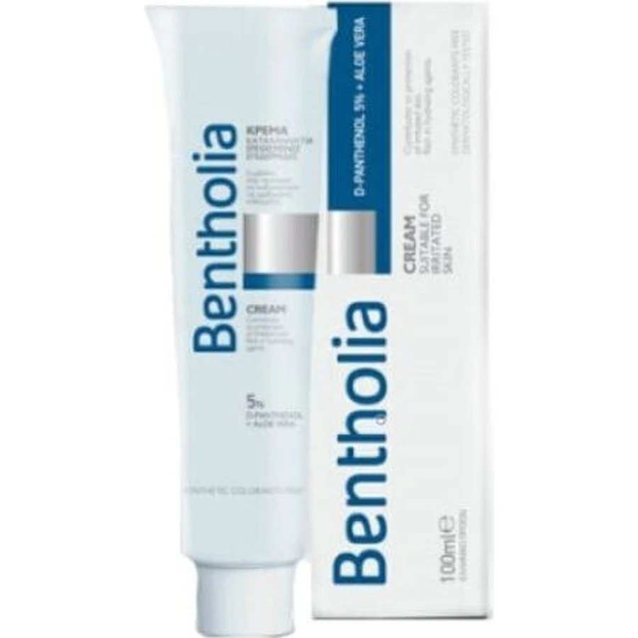 Bentholia Crema per pelli irritate con D-pantenolo Crema corpo rigenerante con Aloe Vera per tutti i tipi di pelle 100ml